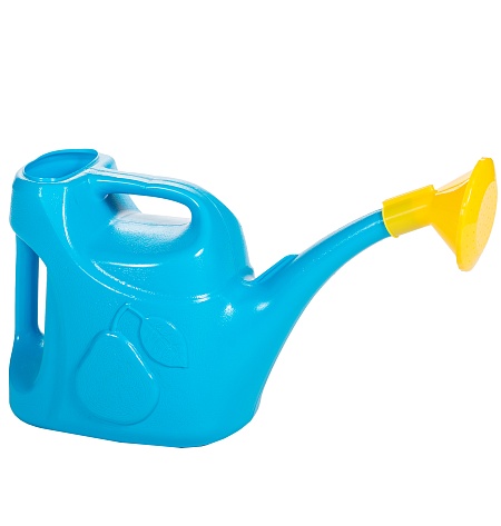 Лейка 6л УРОЖАЙНАЯ пластмасса с рассеивателем, микс (уп.10)