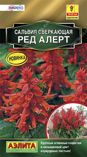 цСальвия Ред Алерт 7шт