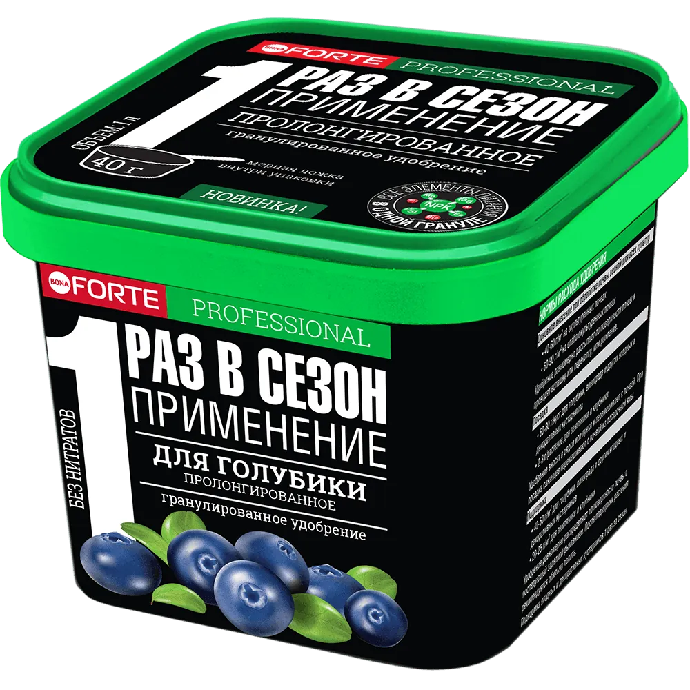 Бона Форте для голубики пролонгированное, ведро 1 л (12 шт)