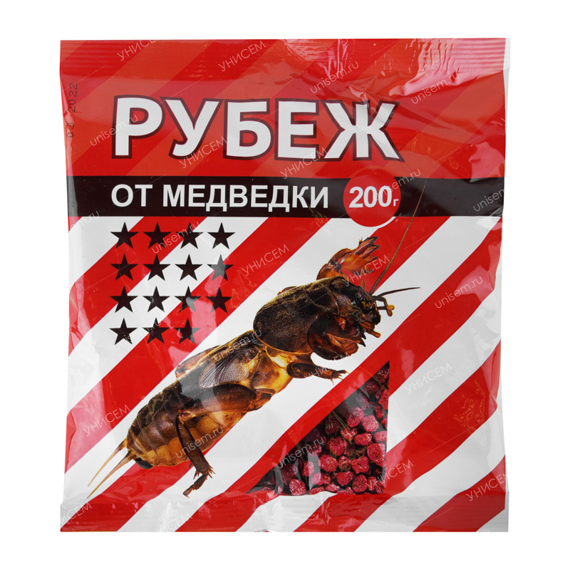 Рубеж от медведки 200г (24шт)