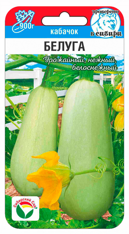 Кабачок Белуга 5шт Кабачок Белуга 5шт