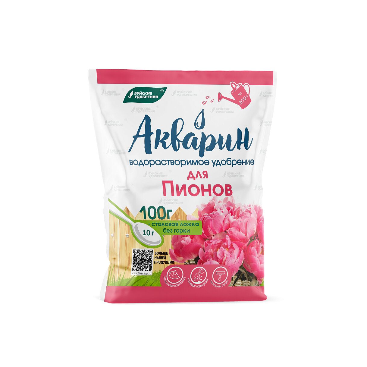 Акварин для пионов 100 г (18 шт)