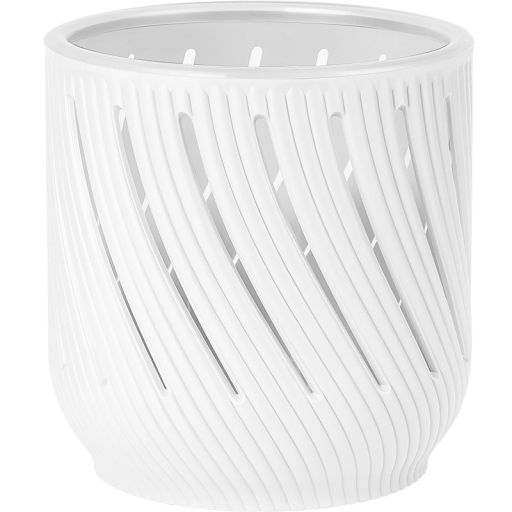 Кашпо для орхидей Fleurs 2л Белый со вставкой (уп.12)