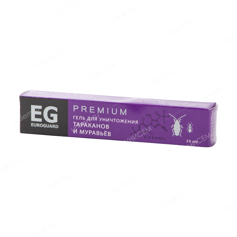 Шприц Euroguard Premium от тараканов и муравьёв 20 мл (50 шт)