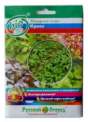 Микрозелень Кресс-салат 10г