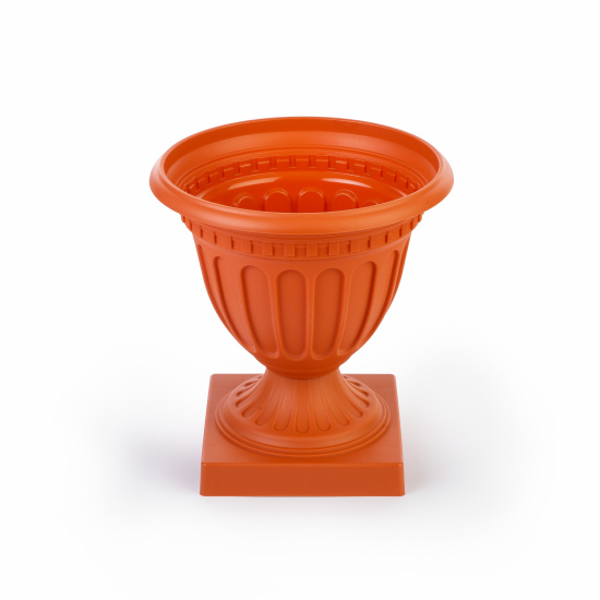 Горшок-вазон Олимпия 6л коричневый (уп.6)