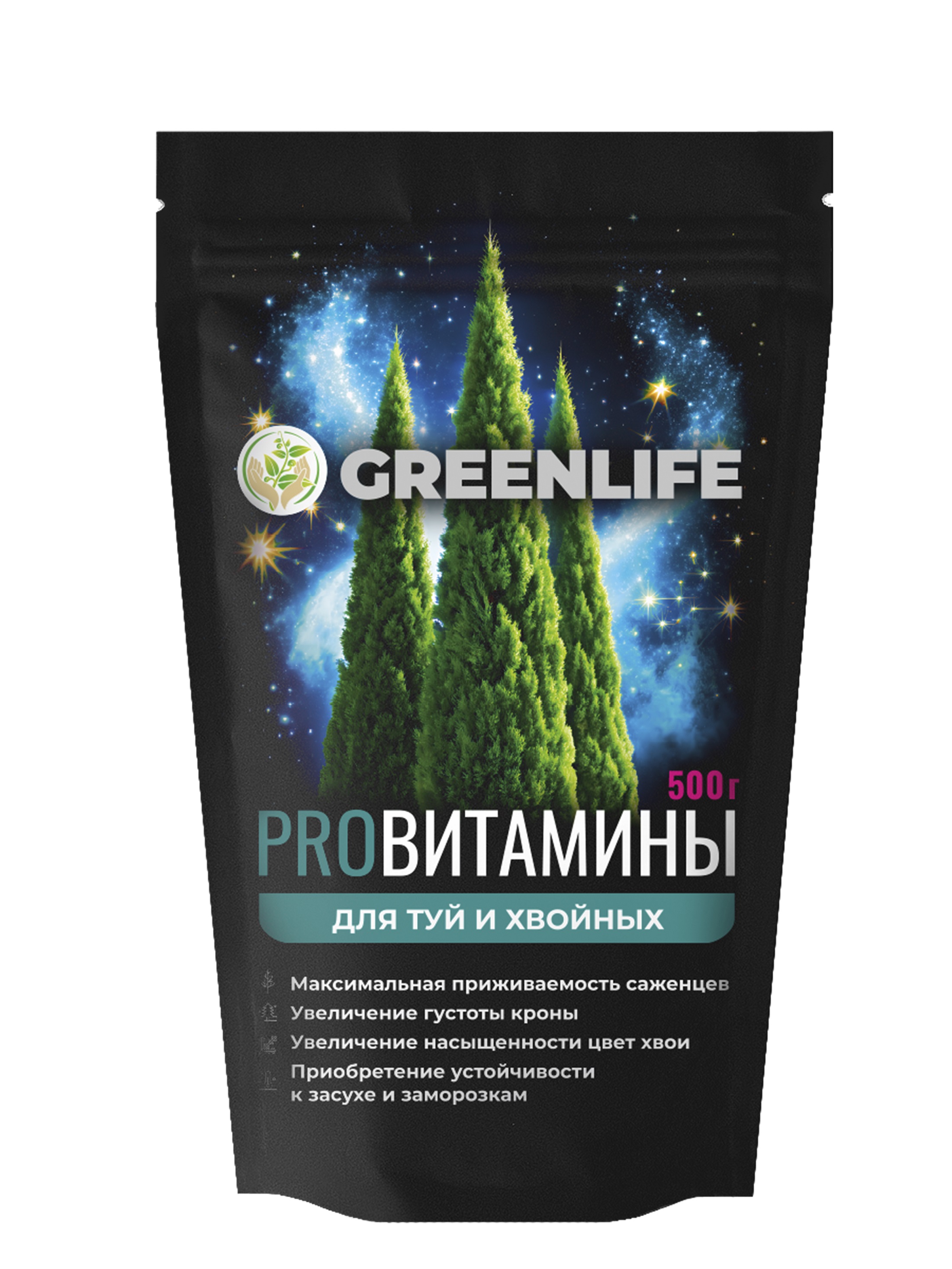 Удобрение ПроВитамины для туй и хвойных 500 г (14 шт)
