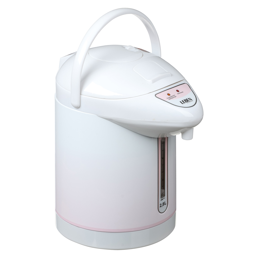 Термопот LEBEN 2,8л 750Вт, автоматич. поддержание температ., механич.помпа