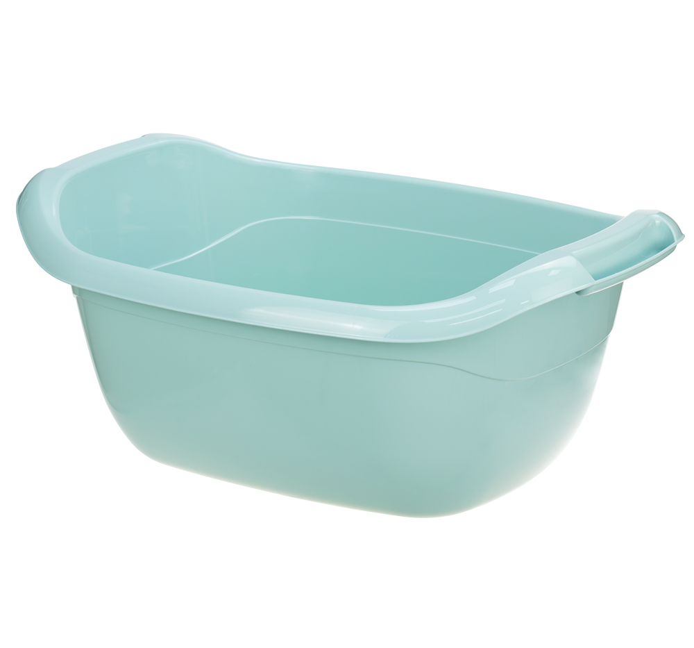 Таз 16л овальный, Морская волна (уп.5)