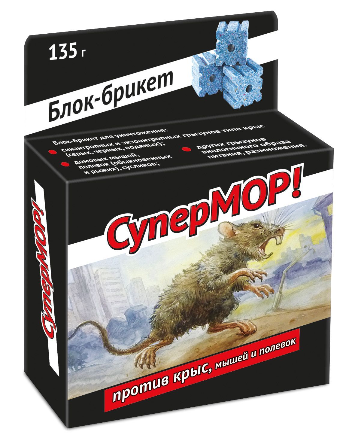 Блок-брикет СуперМОР 135 г (36 шт)