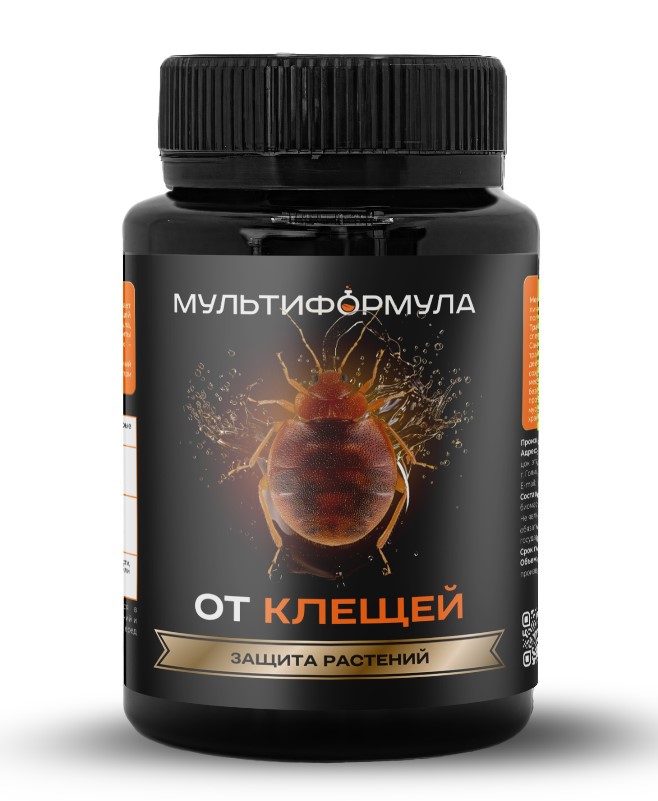 Подкормка растений Мультиформула Защита от клещей 100 мл (50 шт)
