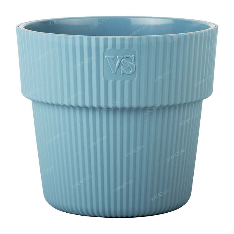 Горшок Алемар VipSet 8,2л бирюза с дренажной системой (уп.4)