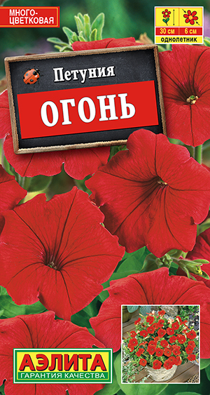 Петуния Огонь многоцв. 0,1г