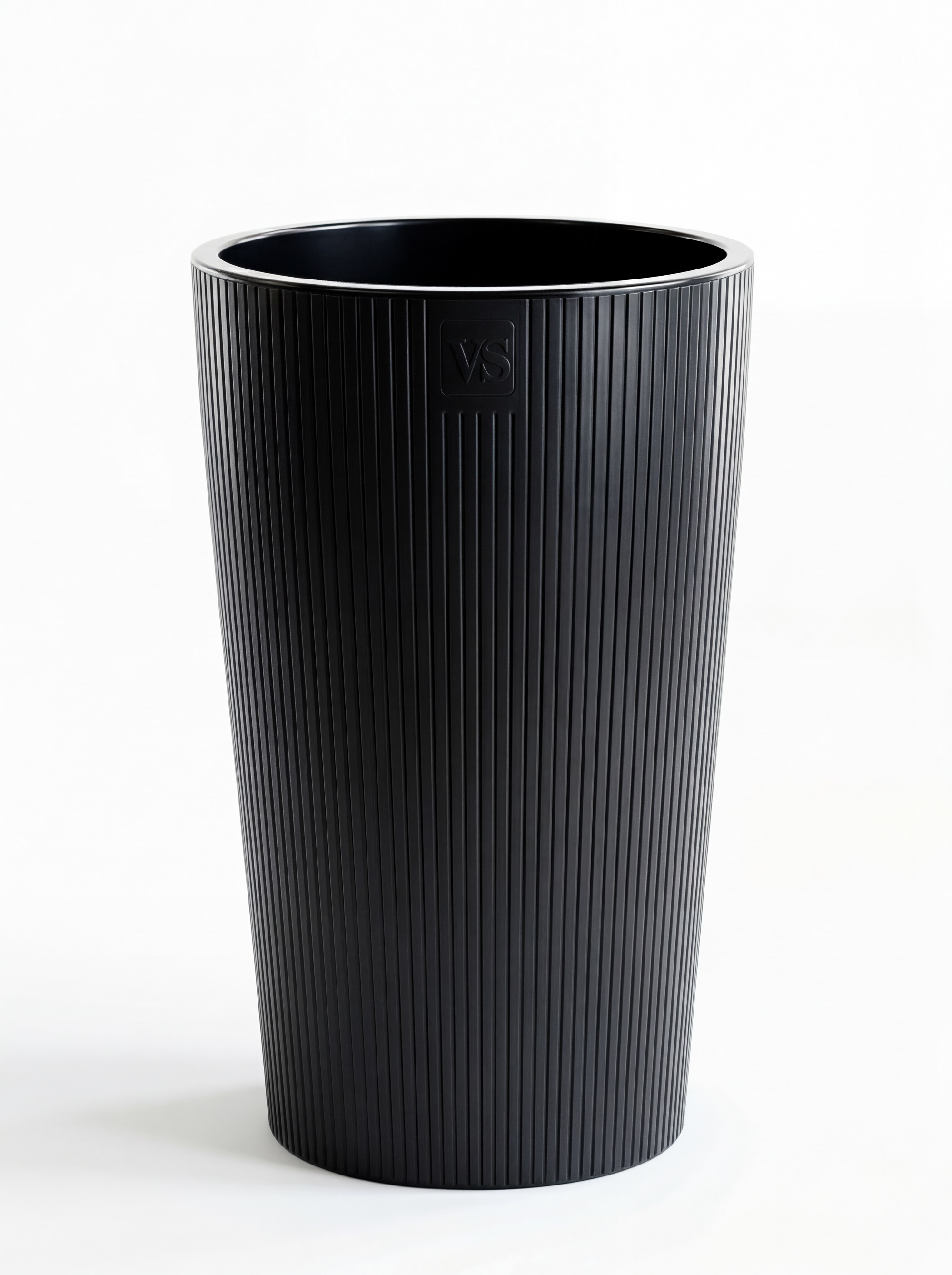 Горшок Тессори VipSet 35л черный с дренажной системой 17,4л (уп.1)