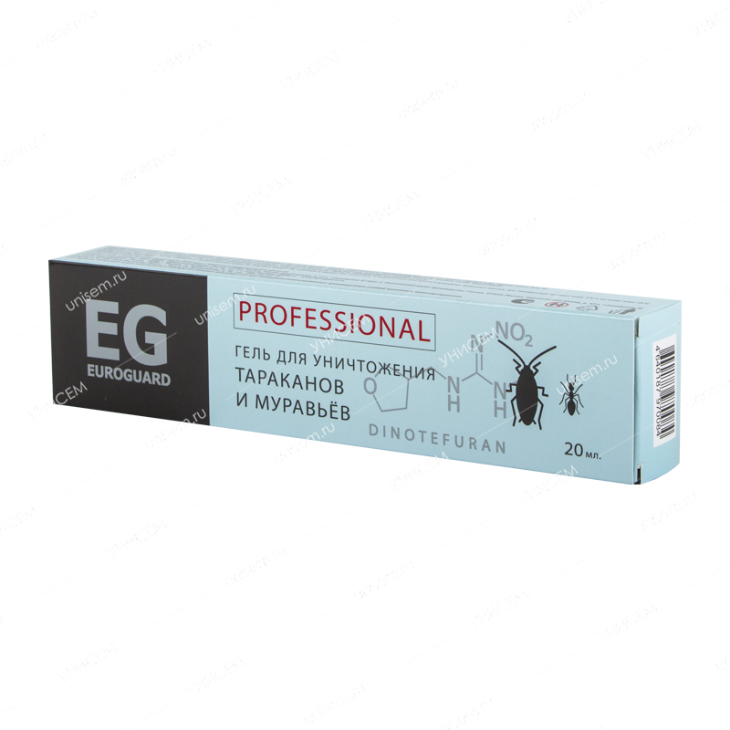 Шприц Euroguard Professional от тараканов и муравьев 20 мл (20 шт)