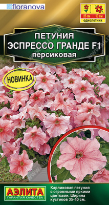 Петуния Эспрессо Гранде персиковая 7шт