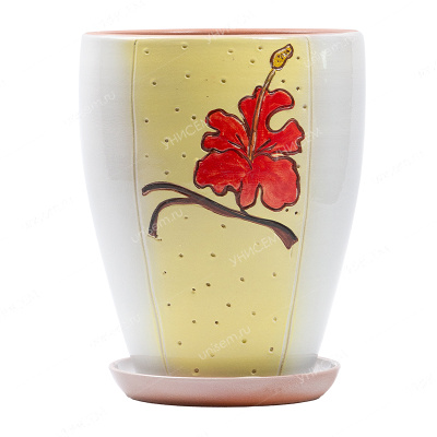 Горшок Цветение 5л с поддоном