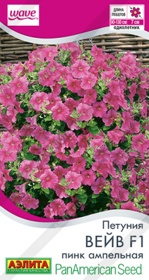 Петуния Вейв пинк амп. 4шт