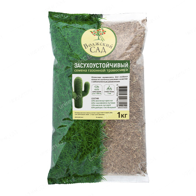 Газон Засухоустойчивый 1кг (10ш)