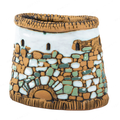 Кашпо Башня круглая 2л 17*18*15см, 6487