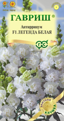 Антирринум Легенда белая (Львиный зев) 5шт Элитная клумба