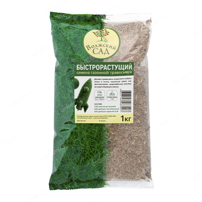 Газон Быстрорастущий 1кг (10шт)