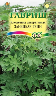 Клещевина Занзибар грин 5шт