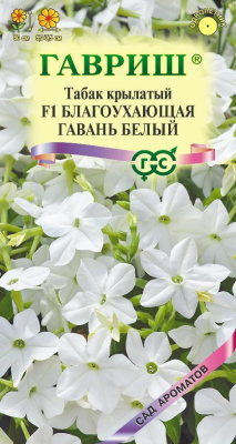 Табак Благоухающая гавань белый 4шт Сад ароматов