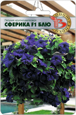 Петуния Сферика Блю 10шт