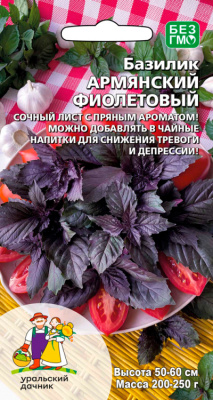 Базилик Армянский фиолетовый