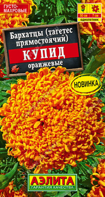 Бархатцы Купид оранжевые 0,3г