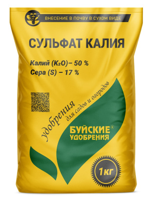 Сульфат калия 1 кг (18 шт)