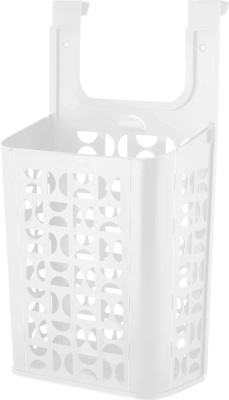 Корзина навесная Диско универсальная белый (уп.8)