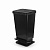 Контейнер для мусора с педалью 30л 335х305х590мм черный (уп.1)