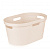 Таз для белья 35л Элемент овальный, бежевый (уп.6)