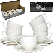 Набор чайный фарфор 12пр 230мл в прямоуг.подар/упак (уп.12)