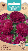 Астра Царица Пурпурная хризантемовидная 0,1г (Садовый букет)
