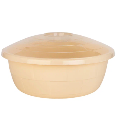 Таз 10л с крышкой пищевой (уп.25)