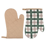 Прихватка-варежка Кантри 17х27см, 100% полиэстер