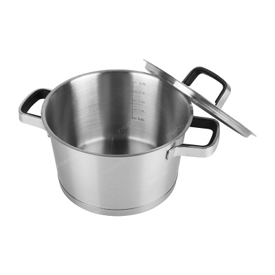 Кастрюля ALLURE Premium 3л нержавеющая сталь (уп.12)