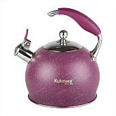 Чайник 3л MYSTERY нержавеющая сталь со свистком (уп.6)