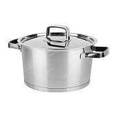 Кастрюля ALLURE Premium 5л нержавеющая сталь
