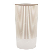 Ваза для цветов под срезку Версаль 3,75л d150мм h280мм бежевый (уп.12)