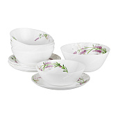 Сервиз столовый стеклокерамика 13пр Лаванда (уп.4)