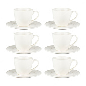 Набор чайный фарфор 12пр 250мл в прямоуг.подар/упак (уп.8)