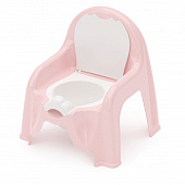 Горшок-стульчик детский розовый (уп.6)