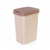 Контейнер для мусора 25л бежевый (уп.3)