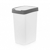 Контейнер для мусора 25л белый (уп.3)