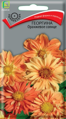 Георгина Оранжевое солнце 10шт