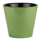 Горшок Rosemary 5л D230мм Зеленый с дренажной вставкой (уп.15)